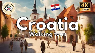 Varazdin 🏰 [4K] HDR | A Walking Tour through the Baroque Jewel of Croatia
