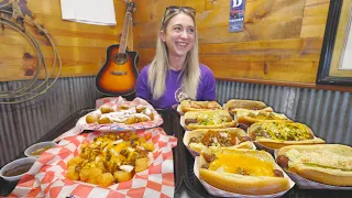 Porgie's Loaded Specialty Hot Dogs Challenge