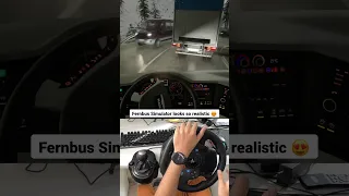 Fernbus Simulator looks so realistic - Fernbus Coach Simulator Gameplay😍 #shorts