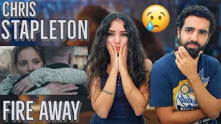 WE WEREN'T WARNED! 😭 | Chris Stapleton - Fire Away (Official Music Video REACTION!!)