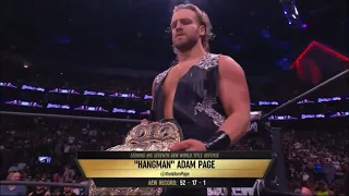 Hangman Adam Page AEW Double Or Nothing 2022 Entrance