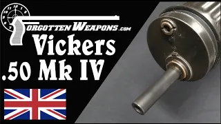 Vickers Mk IV .50 Caliber Water-Cooled Tank Gun