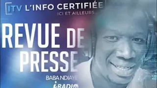 ITV : REVUE DE PRESSE IRADIO DU MARDI 12 SEPTEMBRE 2023 AVEC BABA NDIAYE