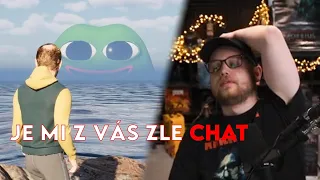 Chat lehce škádlí Agraela na Peepo Islandu