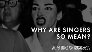 Why Are Singers Mean To People? | A Video Essay