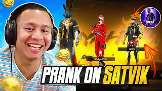 Trolling V Badge @satvik Best Shorts Creator in Free Fire 😍 0 Kill to 41 Kills 😱 Tonde Gamer