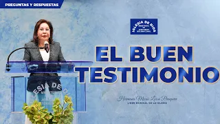 EL BUEN TESTIMONIO - Hna. María Luisa Piraquive, #IDMJI