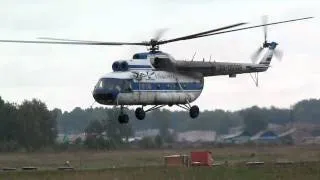 Ми-8т, взлёт из аэропорта с.Северного