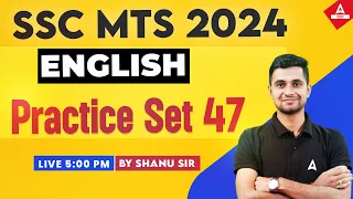SSC MTS 2024 | SSC MTS English Classes by Shanu Rawat | SSC MTS English Practice Set 47