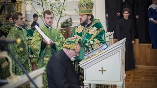 Чин присоединения к Православной Церкви / The Rite of acceptance to the Orthodox Church