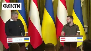 📍 Зустріч Президента України з Федеральним канцлером Австрії - про що говорили