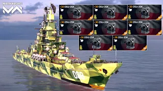 RF Admiral Isakov - Equip 8x OSU-35K Air Defence | Good or Not.? - Modern Warships Gameplay