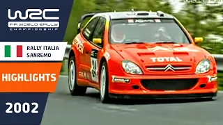Rally Italia Sanremo 2002: Day 1 WRC Highlights / Review / Results