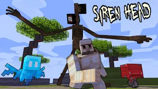 Monster School : SIREN HEAD ATTACK - Minecraft Animation