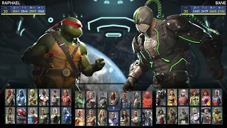 Raphael vs Bane (Very Hard) - Mortal Kombat 11 vs Injustice 2 | 4K UHD Gameplay