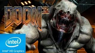 Doom 3 - BFG Edition | Low End PC Test | Intel HD 5500 | i3 5005U | 4Gb Ram