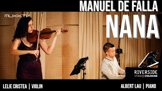 'Nana' by Manuel De Falla - Serene Violin and Piano Live Performance