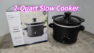 Mainstays 2 QT Slow Cooker.