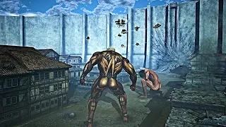 Armored Titan Gameplay - Reiner Titan Form Attack On Titan 2: Final Battle