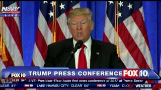 TRUMP BLATANTLY IGNORES REPORTERS: "You're FAKE News" - CALLS OUT CNN - FNN