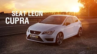 Seat Leon Cupra 2014: обзор автомобиля от сайта veddro.com