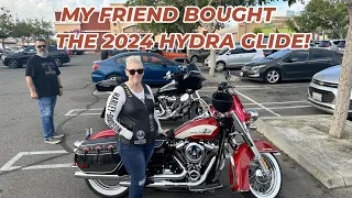 MY FRIEND BOUGHT THE 2024 HARLEY DAVIDSON HYDRA GLIDE REVIVAL