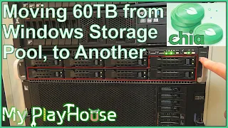 Moving 60TB back into Big Chia Storage Server - 1087