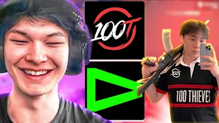 CRYO IS BACK?? SINATRAA REACTS TO 100T VS LOUD