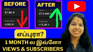 How to grow my dead youtube channel  tamil /More views & subscribers /Shiji tech tamil