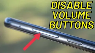 How to disable volume buttons on android 2023?