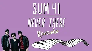 SUM 41 - Never There KARAOKE (Piano Instrumental)