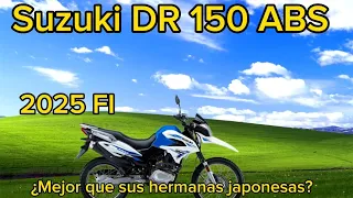 Suzuki DR 150 2025 ABS ¿Mejor que la XTZ 150 y XRE 190?