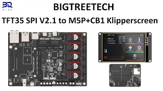 How to install, configure, and run Klipperscreen on the TFT35 SPI connected to the Manta M5P + CB1.