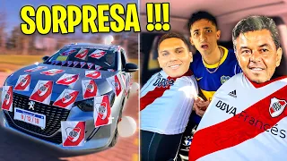 LLENARON MI AUTO NUEVO con FOTOS DE RIVER *Broma*