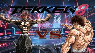 TEKKEN 8  BAKI HANMA VS YUJIRO HANMA (FINAL FIGHT)