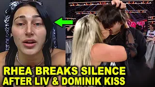 Rhea Ripley Breaks Silence After Liv Morgan & Dominik Mysterio Kiss on WWE RAW Shocks Judgment Day