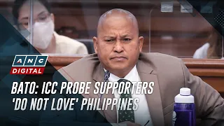 Dela Rosa says Filipinos backing ICC probe 'do not love this country'