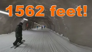 Worlds longest ski tunnel - Silvretta Montafon Vorarlberg