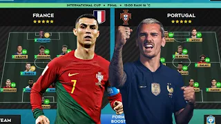 DLS2023 | Portugal vs France | International cup Final