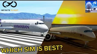 INFINITE FLIGHT vs RFS | Which Sim is best in 2023?