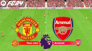 FC 24 | Man United vs Arsenal - 23/24 Premier League Season - PS5™ Full Gameplay