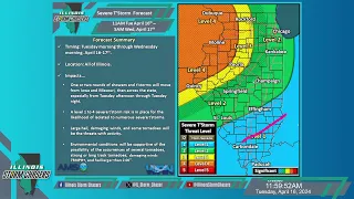 4/16/24 - Tuesday Morning: Today/Tonight's Severe Weather Threat Update