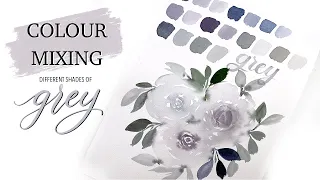 Mixing Greys - Colour Mixing Series Part 2