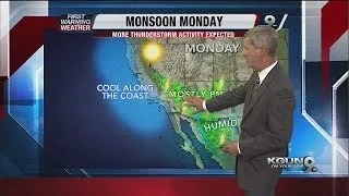 Cuyler Diggs KGUN 9 Weather Forecast Sunday, July 6, 2014