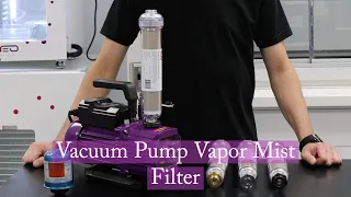 Vapor mist vacuum filter Demo