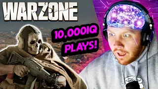 TIMTHETATMAN REACTS TO 10,000 IQ WARZONE PLAYS