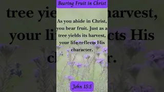 Bearing Fruit in Christ: Daily Devotional (John 15:5)