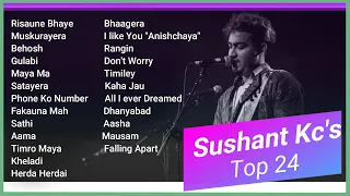 Sushant Kc songs collection l Best nepali songs 2020 l best of sushant kc l Words