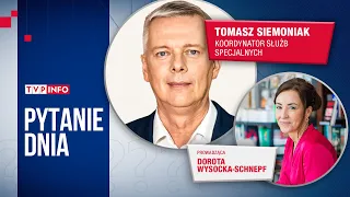 Tomasz Siemoniak: Daniel Obajtek jest w polu zainteresowania służb i prokuratury | PYTANIE DNIA