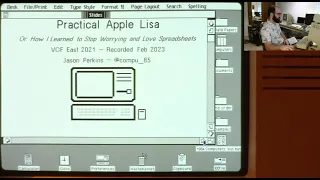 Apple Lisa 7/7 Office System Demo